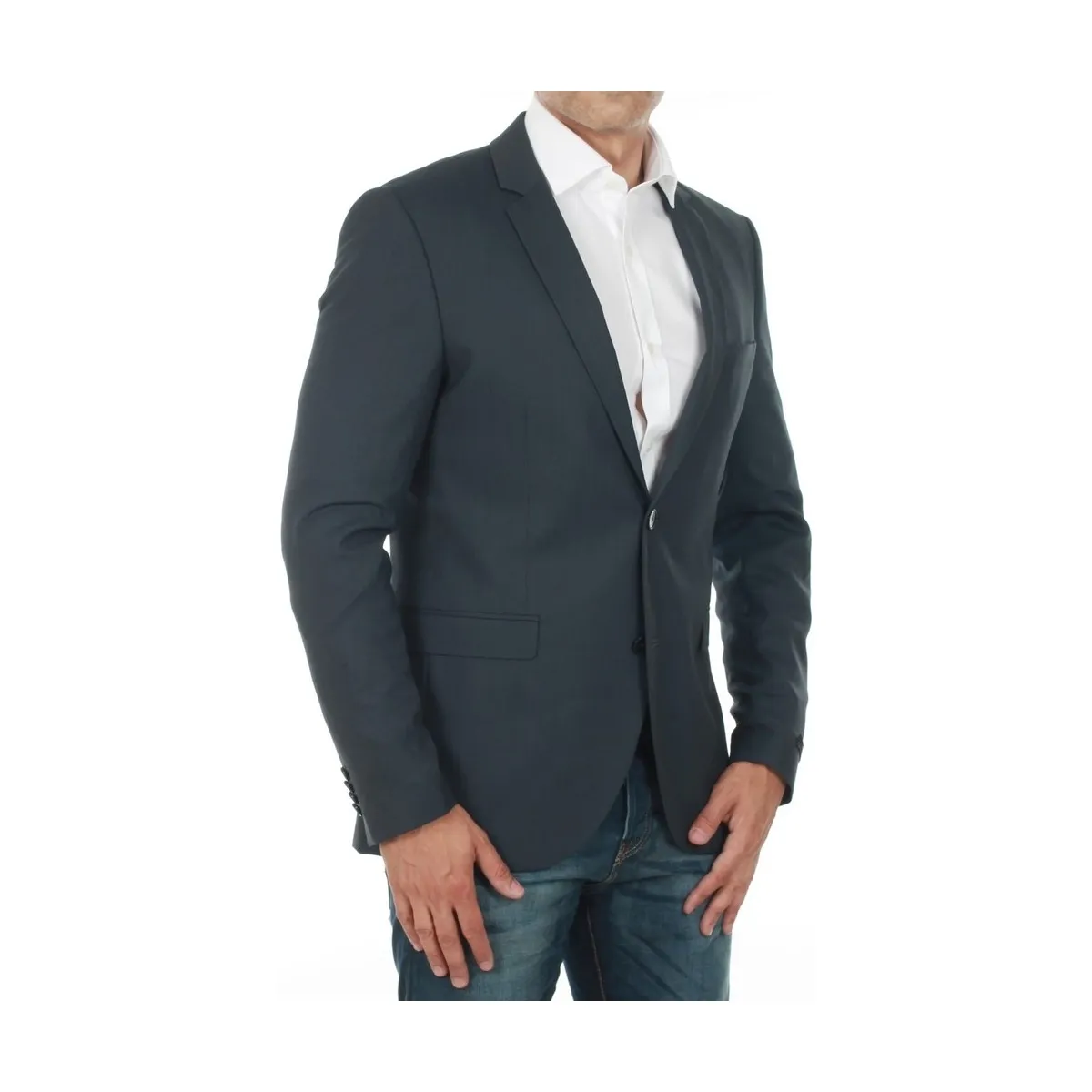 12113381 JPRWAYNE BLAZER NAVY NOOS DARK NAVY/REGULAR FIT