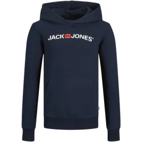 12212186 JJECORP OLD LOGO SWEAT HOOD NOOS JNR NAVY BLAZER