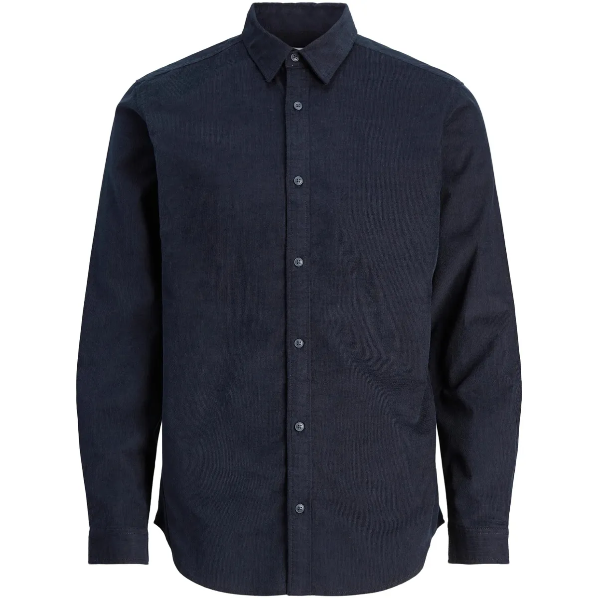 12236937 JJPLAIN CORDUROY SHIRT LS AW23 NAVY BLAZER