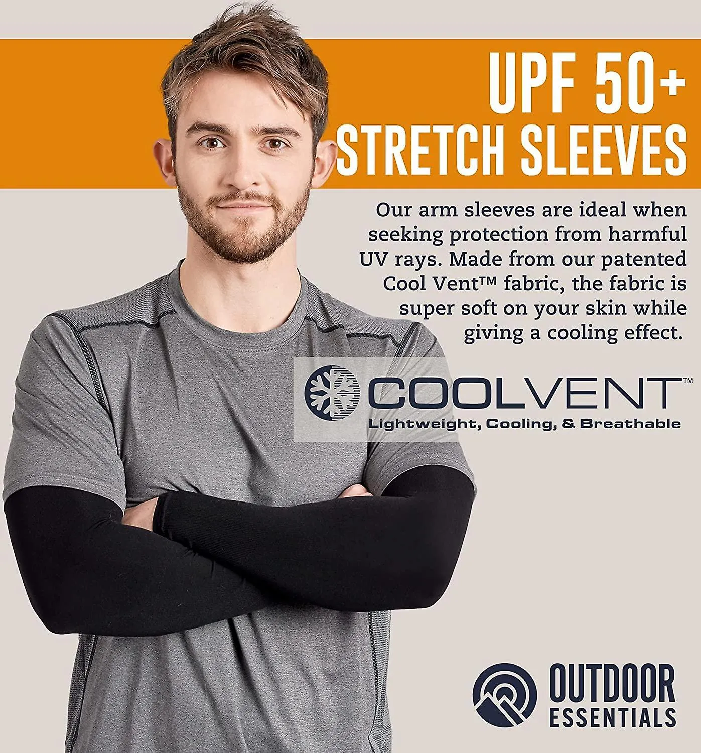 3 pairs-UV Sun Protection Arm Sleeves for Men & Women-Sports Compression Cooling Sleeve（3 colours）