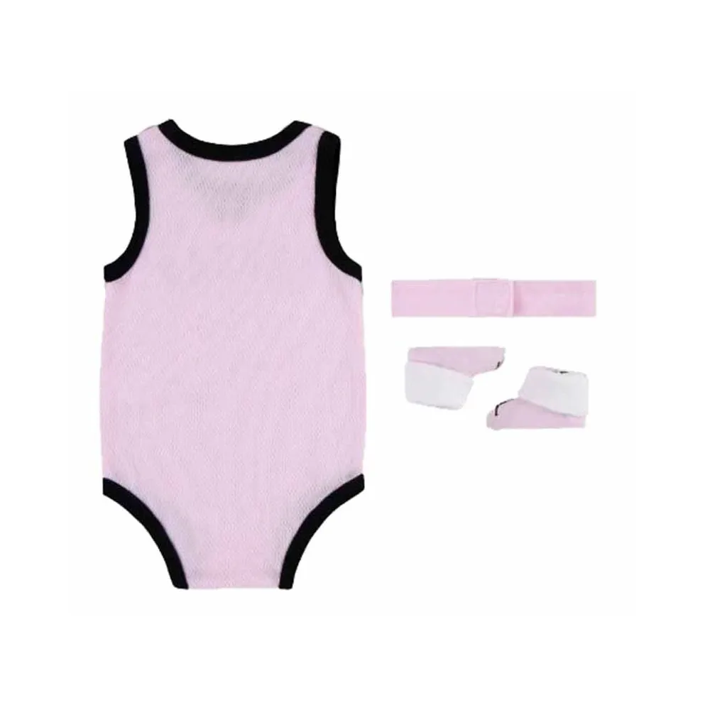 Baby Jordan Mesh Jersey Box Set Pink 3PC