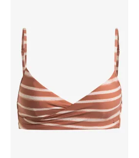 Bikini top ROXY Beach Classics   Mms3 - Cedar wood - stripe_1