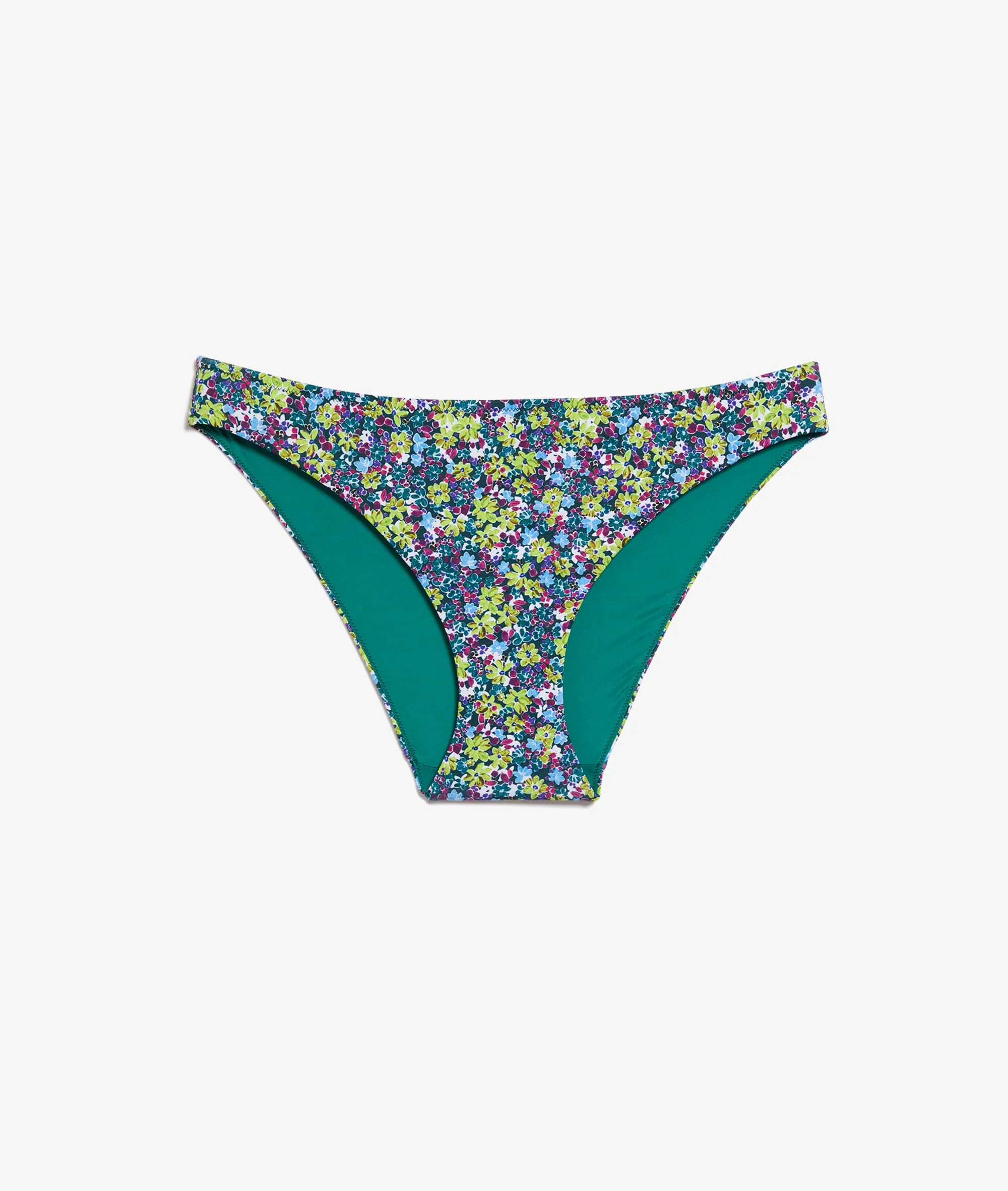 Braguita bikini estampado floral SALINAS IMP BLEU VERT - ETAM