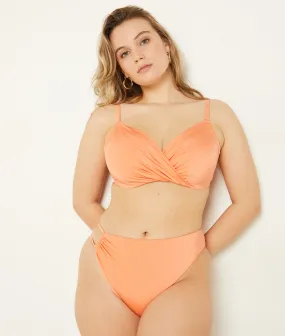 Braguita bikini talle alto asimétrica FLORIDA CORAIL - ETAM