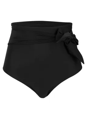 Braguita de bikini con gran efecto moldeador Negro