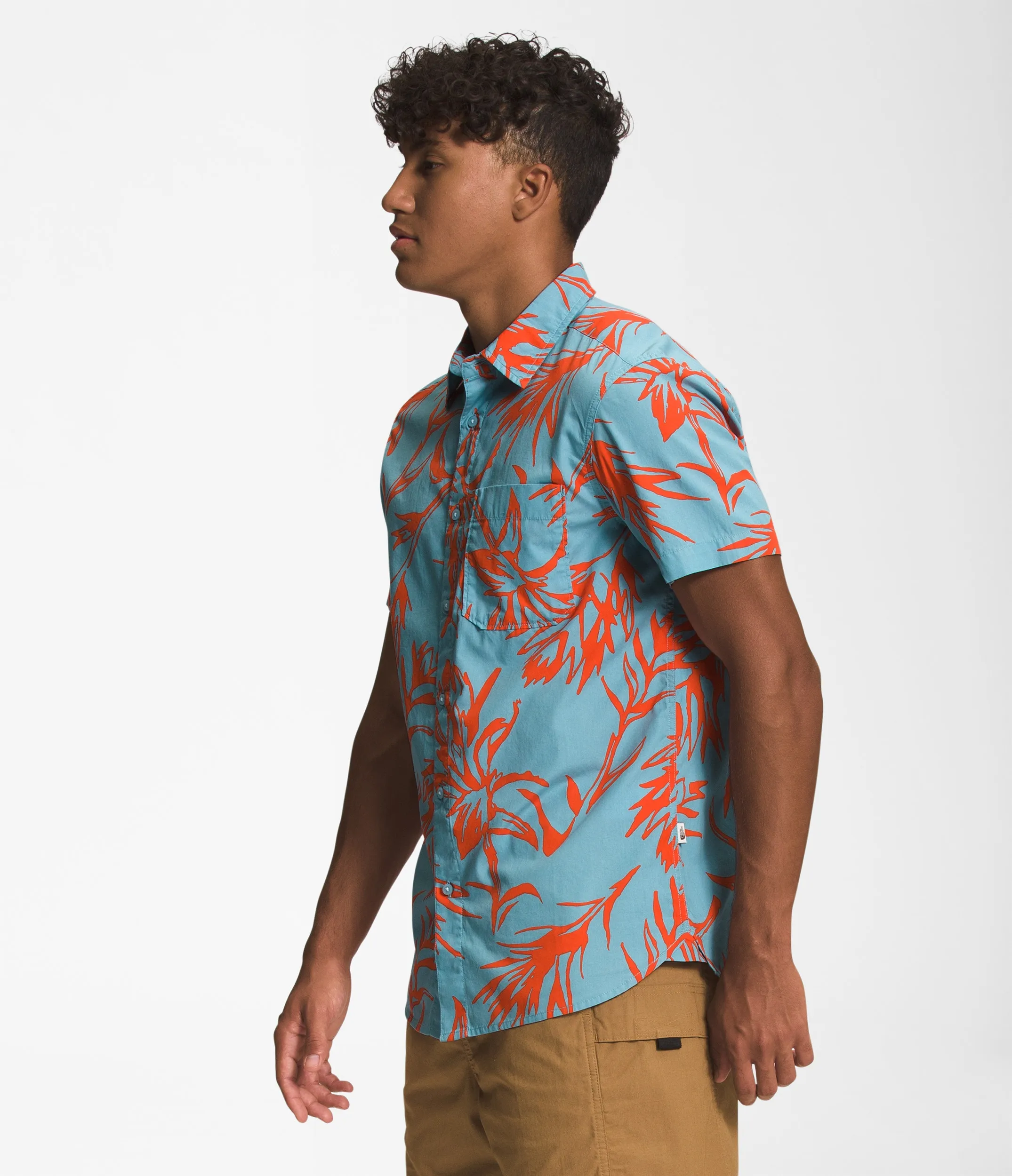 CAMISA SHORT SLEEVE BAYTRAIL PATTERN HOMBRE