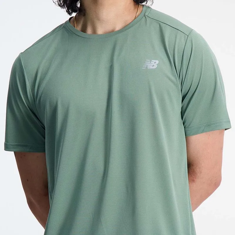 Camiseta Manga Corta Para Hombre Accelerate Sleeve New Balance