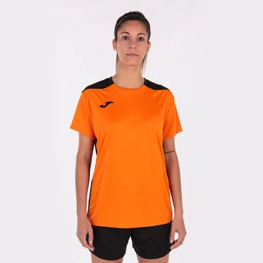 Championship Vi Short Sleeve T-Shirt Orange Black