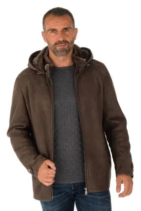 Chaqueta Hombre Levinsky Walt Nappa Lamb Brown