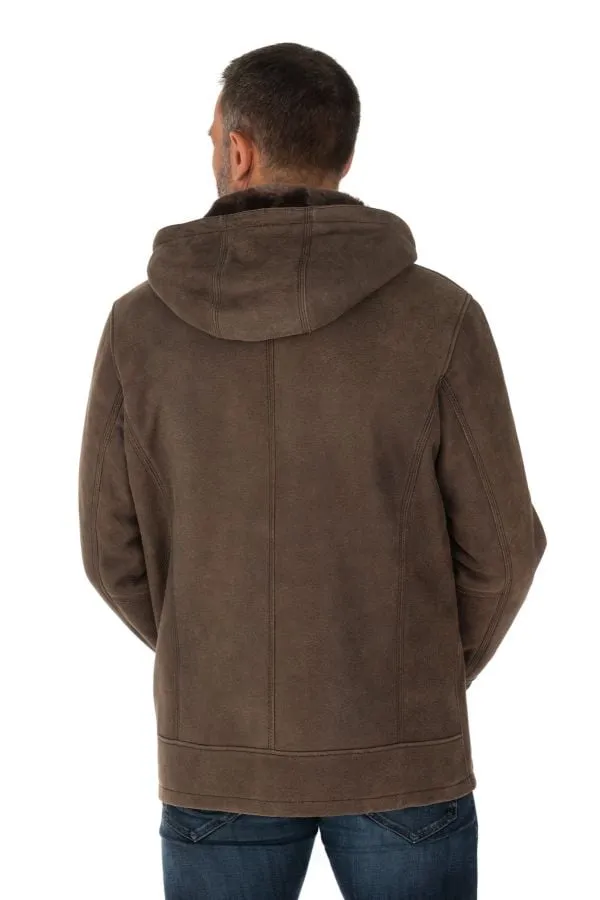 Chaqueta Hombre Levinsky Walt Nappa Lamb Brown