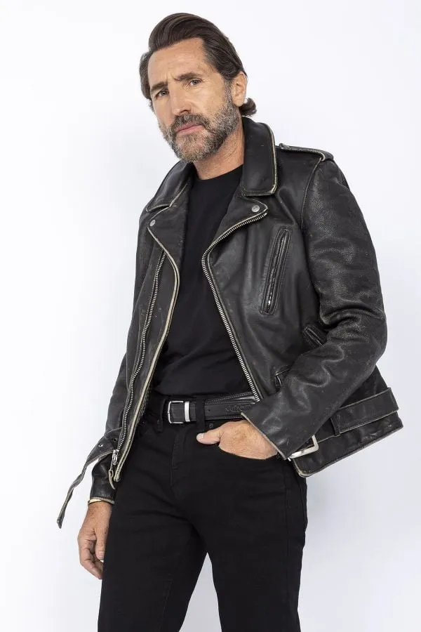 Chaqueta Hombre Schott Per70 Black