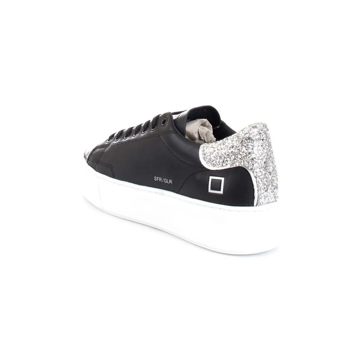 D.A.T.E. W351-SF-GL Sneakers mujer negro