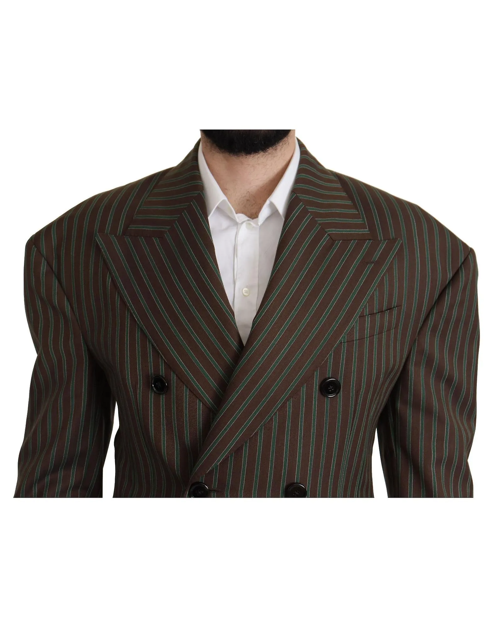 Dolce & Gabbana Striped Double Breasted Blazer