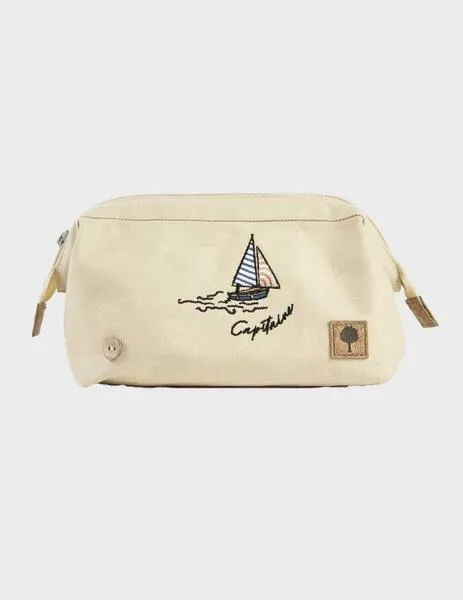 Fagou  Washbag Pettit Neceser beige vegano