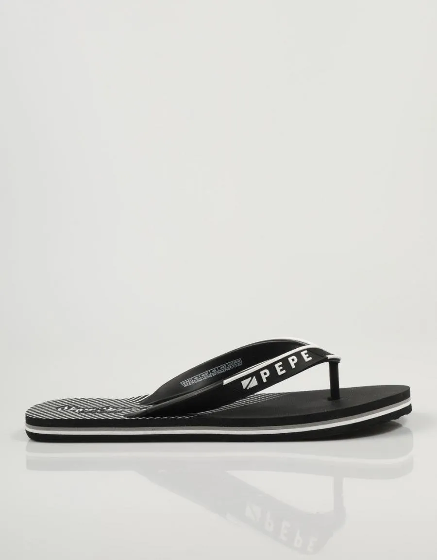  flip flops PEPE JEANS Brit Pepe Origins Pool en Black 78448