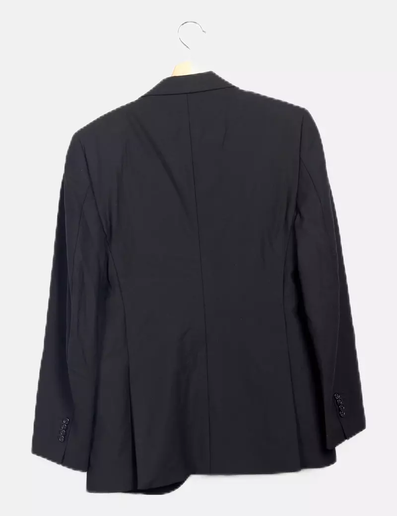 Grasil uomo Blazer negra de traje