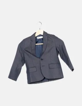 H&M Blazer azul marino básica