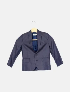 H&M Blazer azul marino de vestir