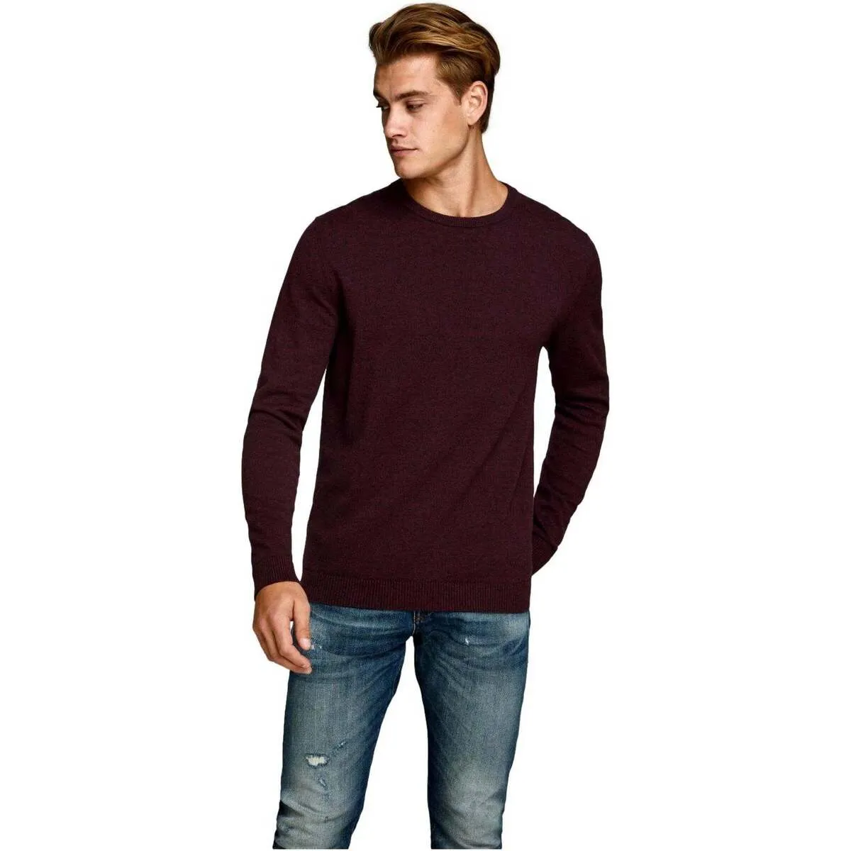 JERSEY BASICO HOMBRE JACK & JONES 12137190