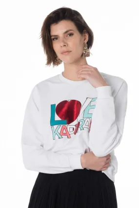 Jersey/Sudadera Mujeres Kaporal Brant White