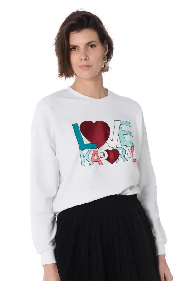 Jersey/Sudadera Mujeres Kaporal Brant White