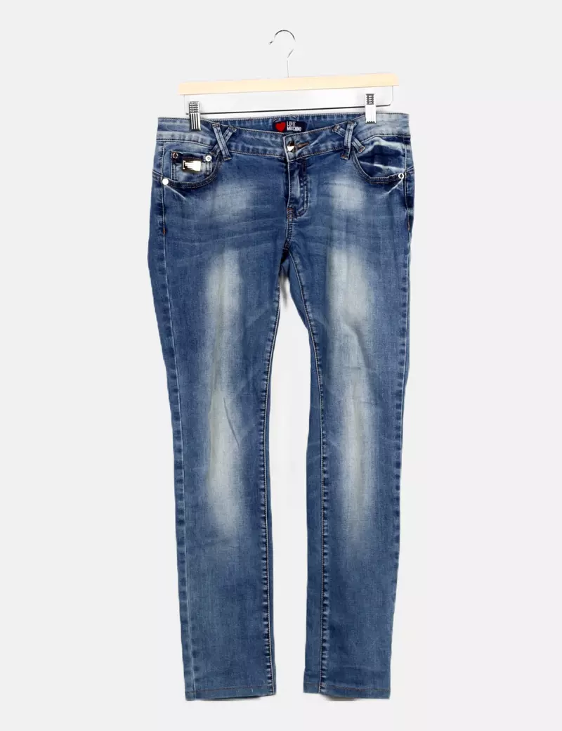 Moschino Pantalón denim básico