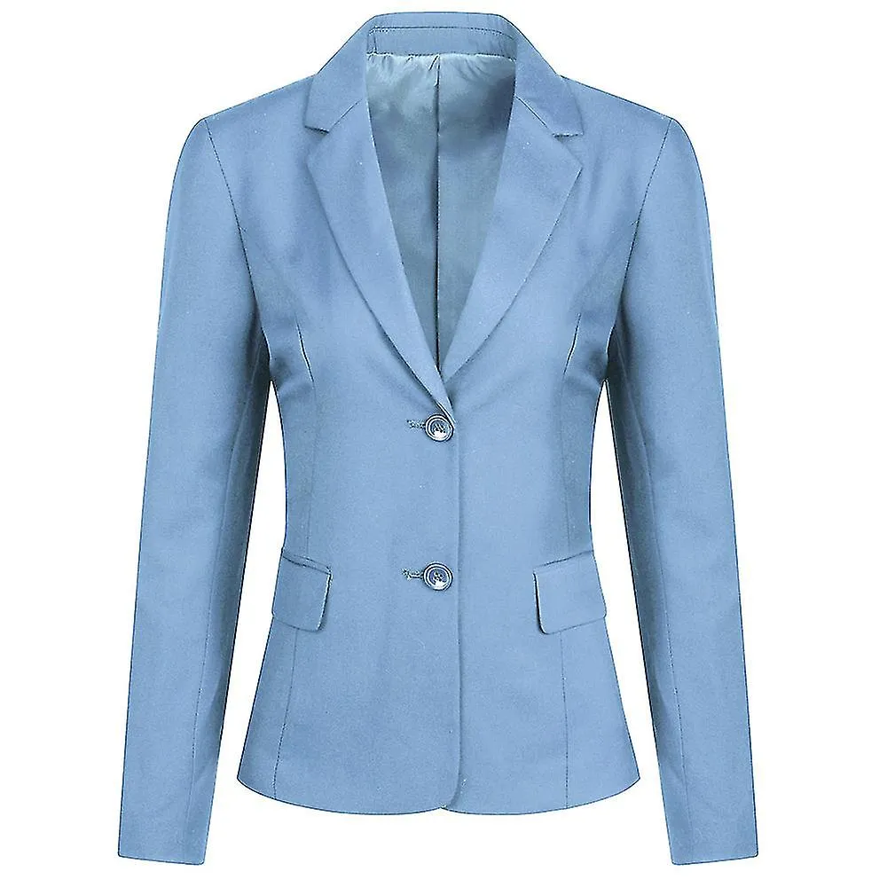 Mujer 2-pieza Office Lady Business Suit Set Slim Fit Blazer Falda