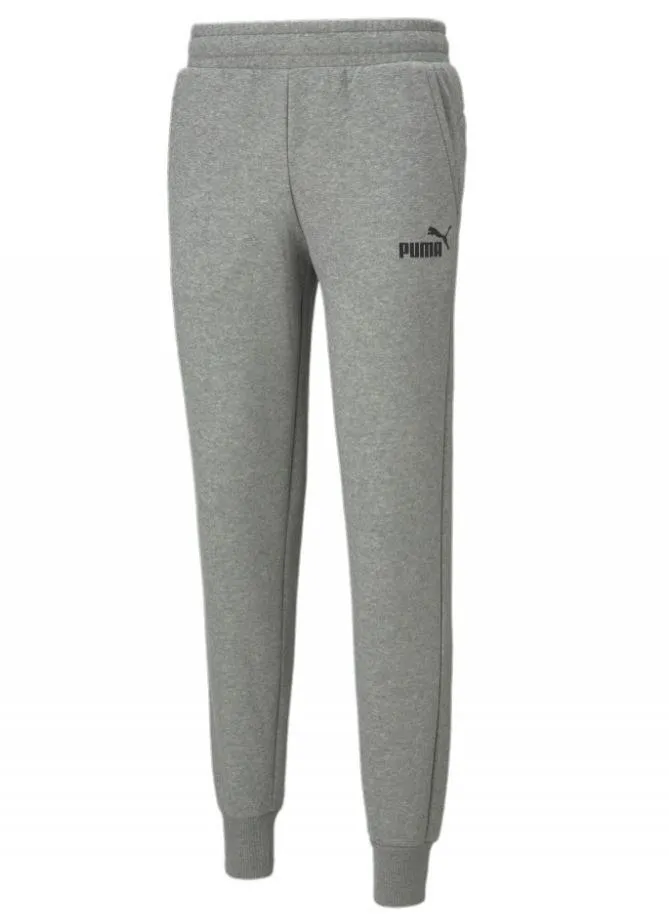 Pantalón Largo Puma ESS Logo Pants Gris