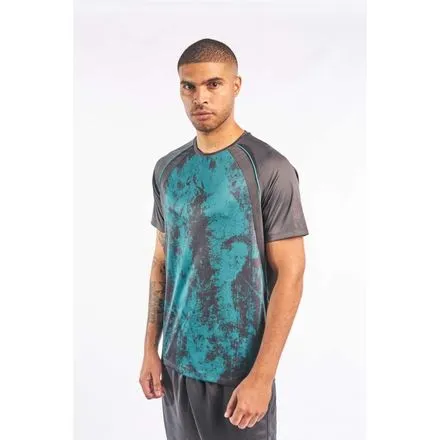 Poly Tee Hombre Pro Training Graphic Jersey - 55851U-MBS: S