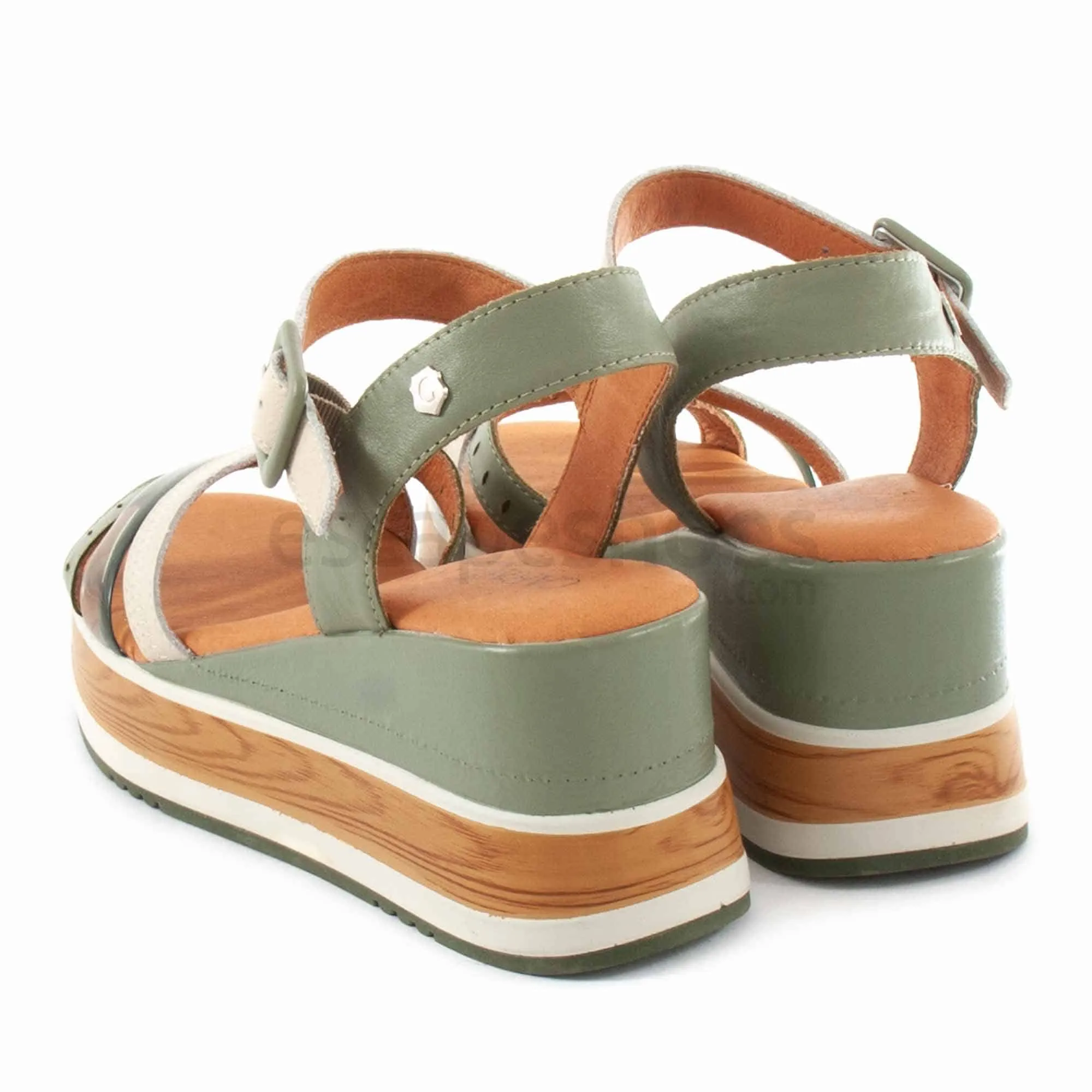 Sandalias CARMELA Pele Kaki 160574