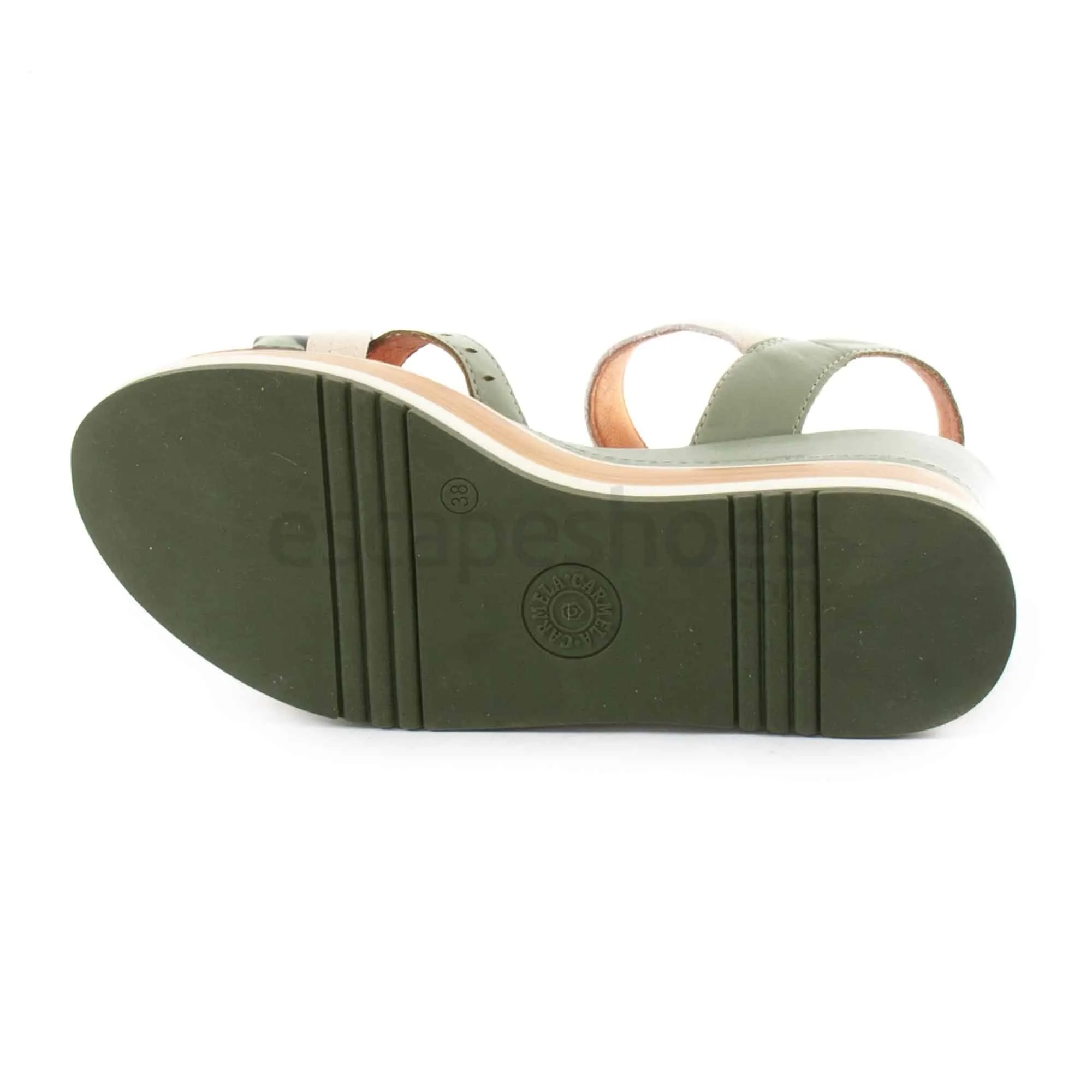 Sandalias CARMELA Pele Kaki 160574