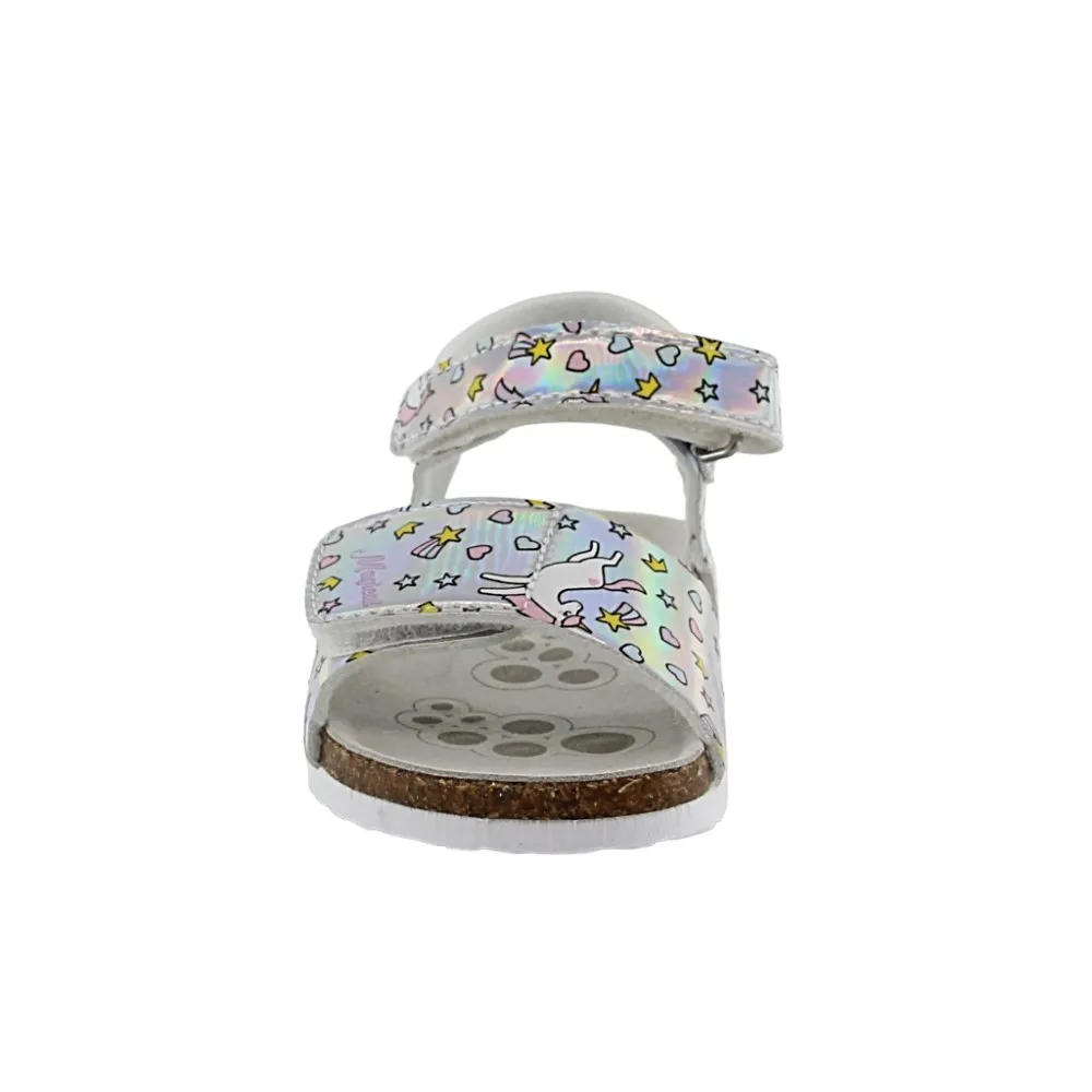 Sandalias Chicco Fleurette Unicornios Plata