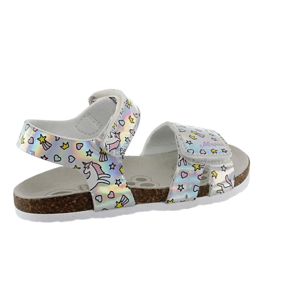 Sandalias Chicco Fleurette Unicornios Plata