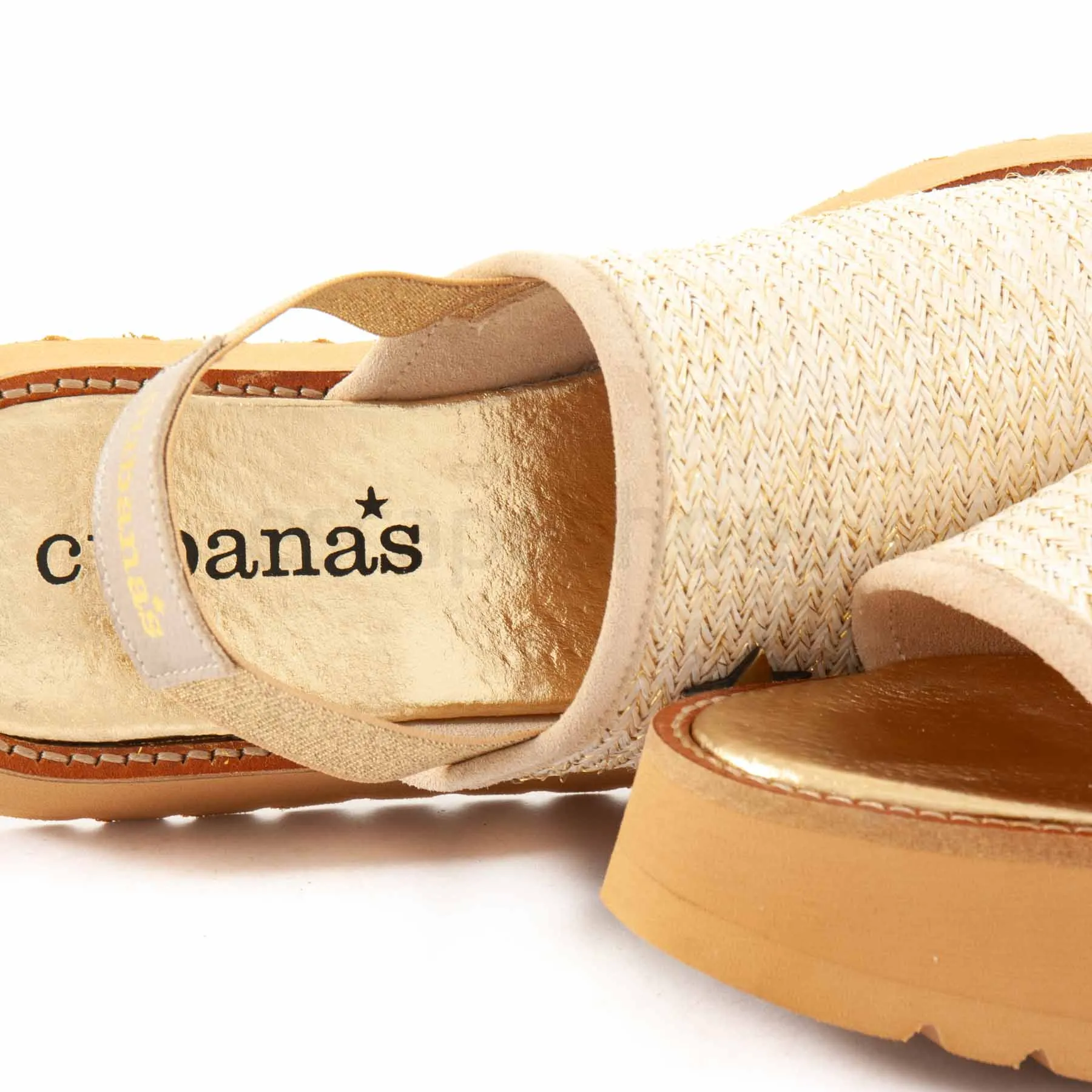 Sandalias CUBANAS ADD101 Bege