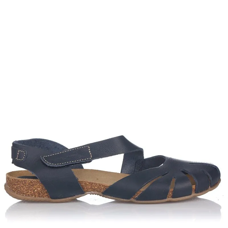 Sandalias Planas Inter-bios 4456 Mujer Marino