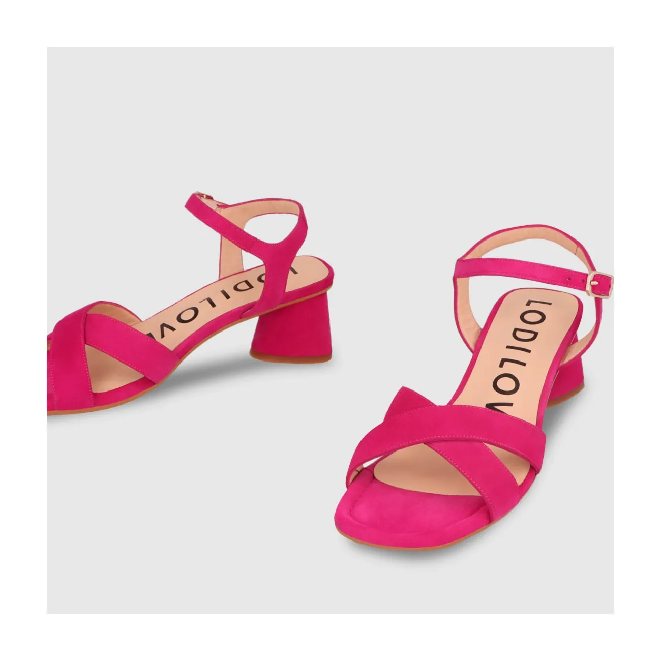 SANDALIAS ROSAS ILU3141