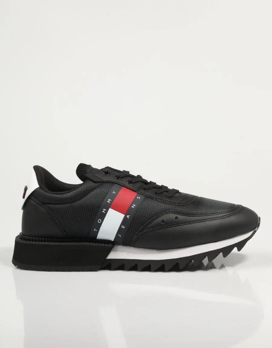  sapatilhas TOMMY HILFIGER Tommy Jeans Mens Track Cleat en Preto 79931