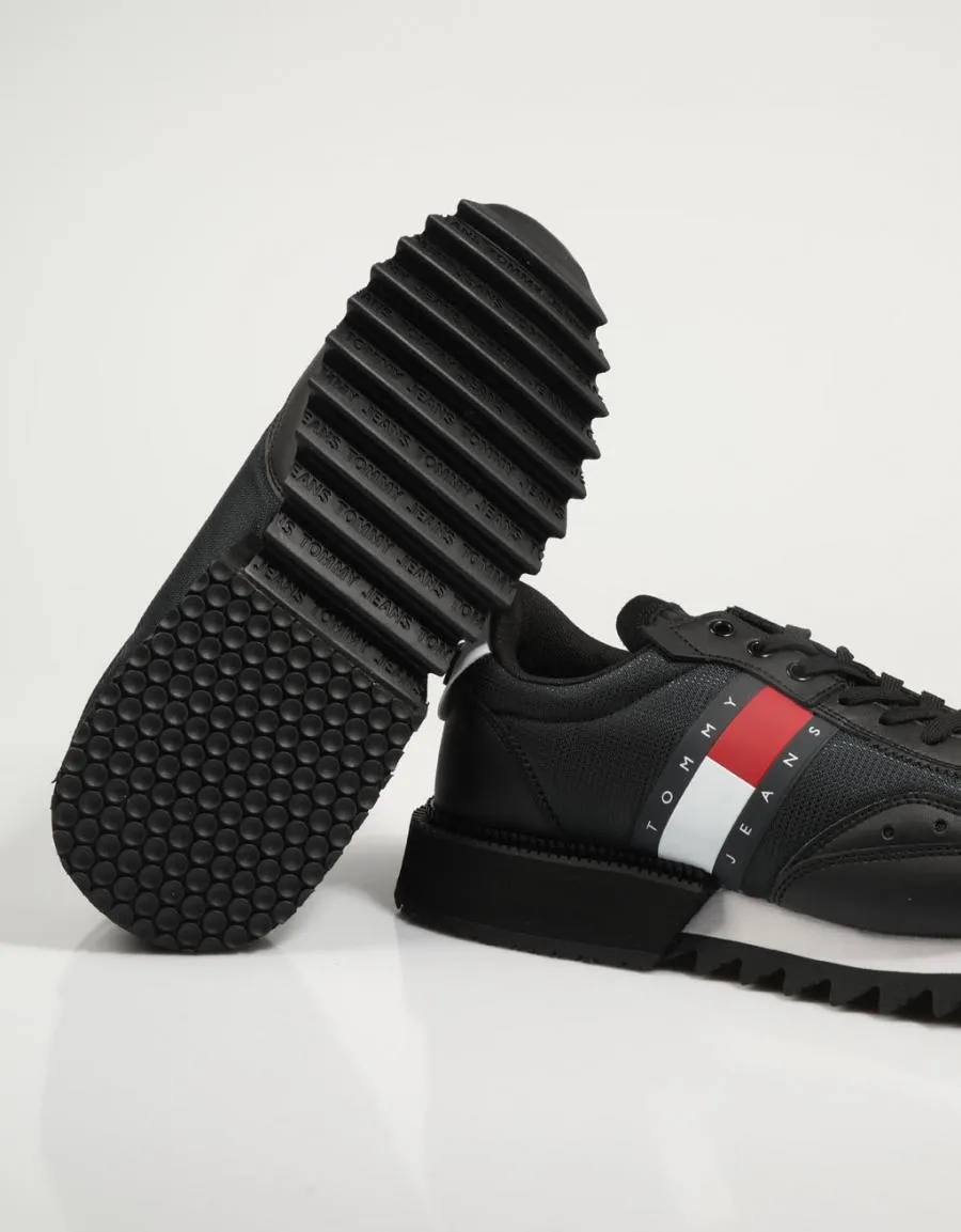  sapatilhas TOMMY HILFIGER Tommy Jeans Mens Track Cleat en Preto 79931