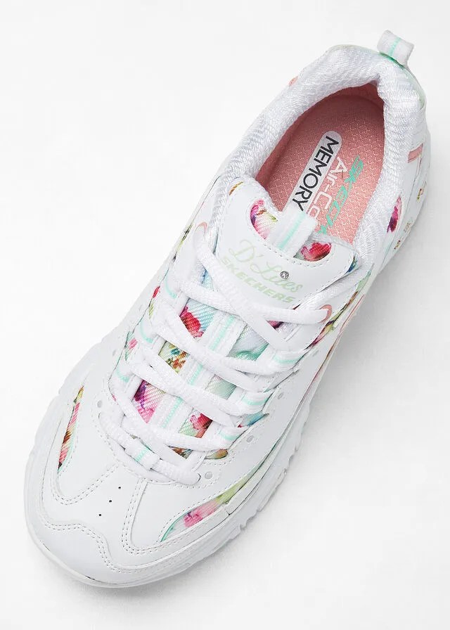 Sneakers bajos Blanco de flores