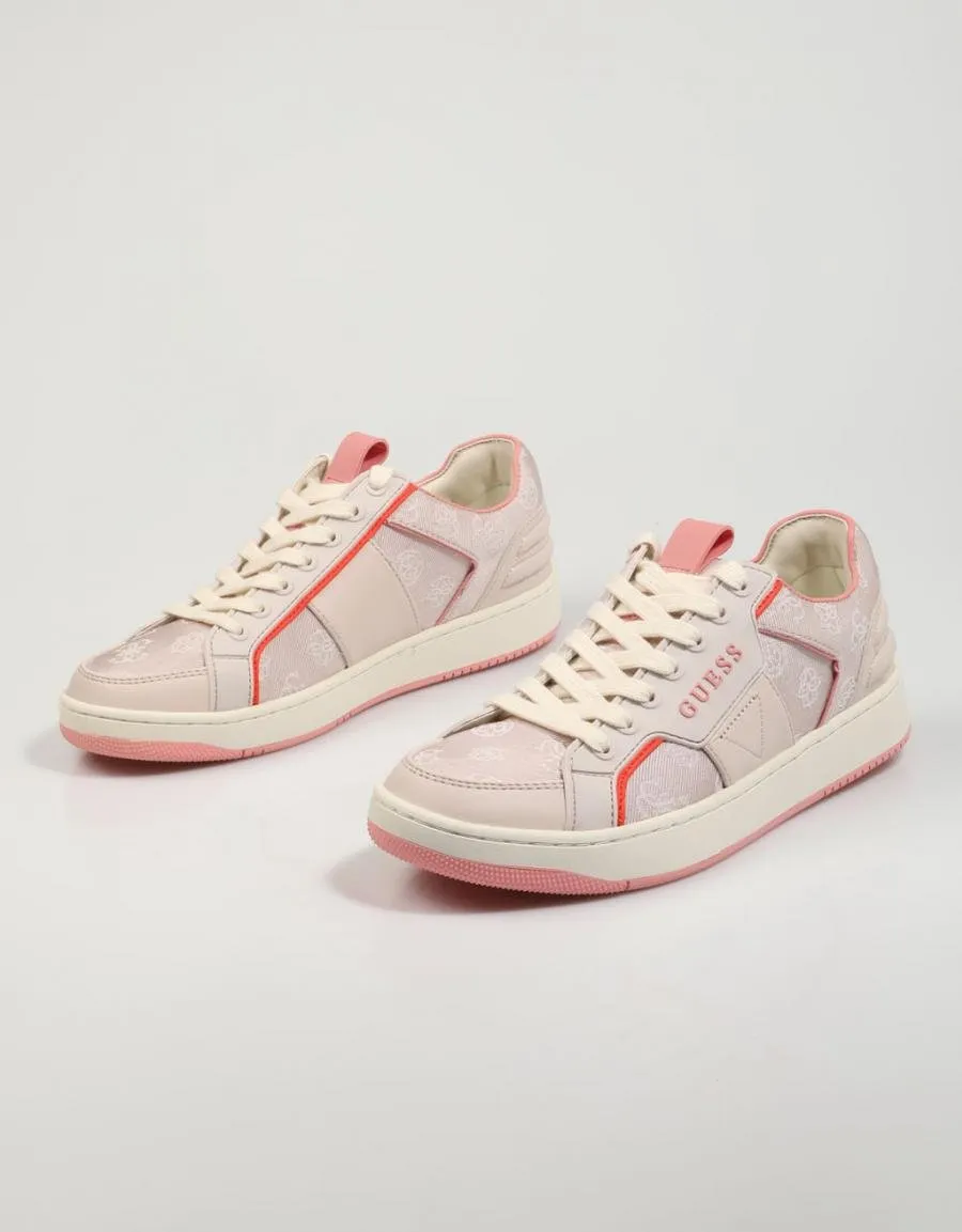  sneakers GUESS Bianqa3 Fl7b3q Fal12 en Beige 79624