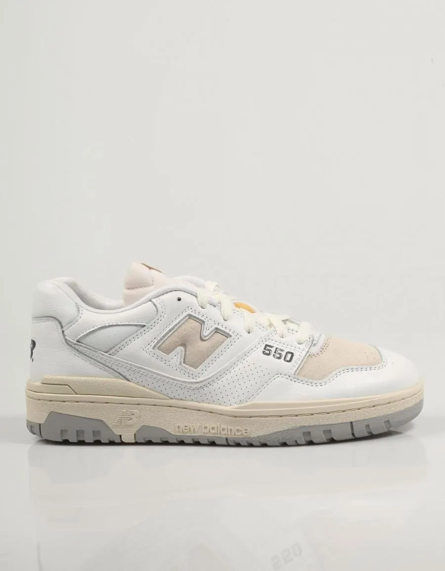  sneakers NEW BALANCE Bb550 PWG-WHITE/GREY 83405