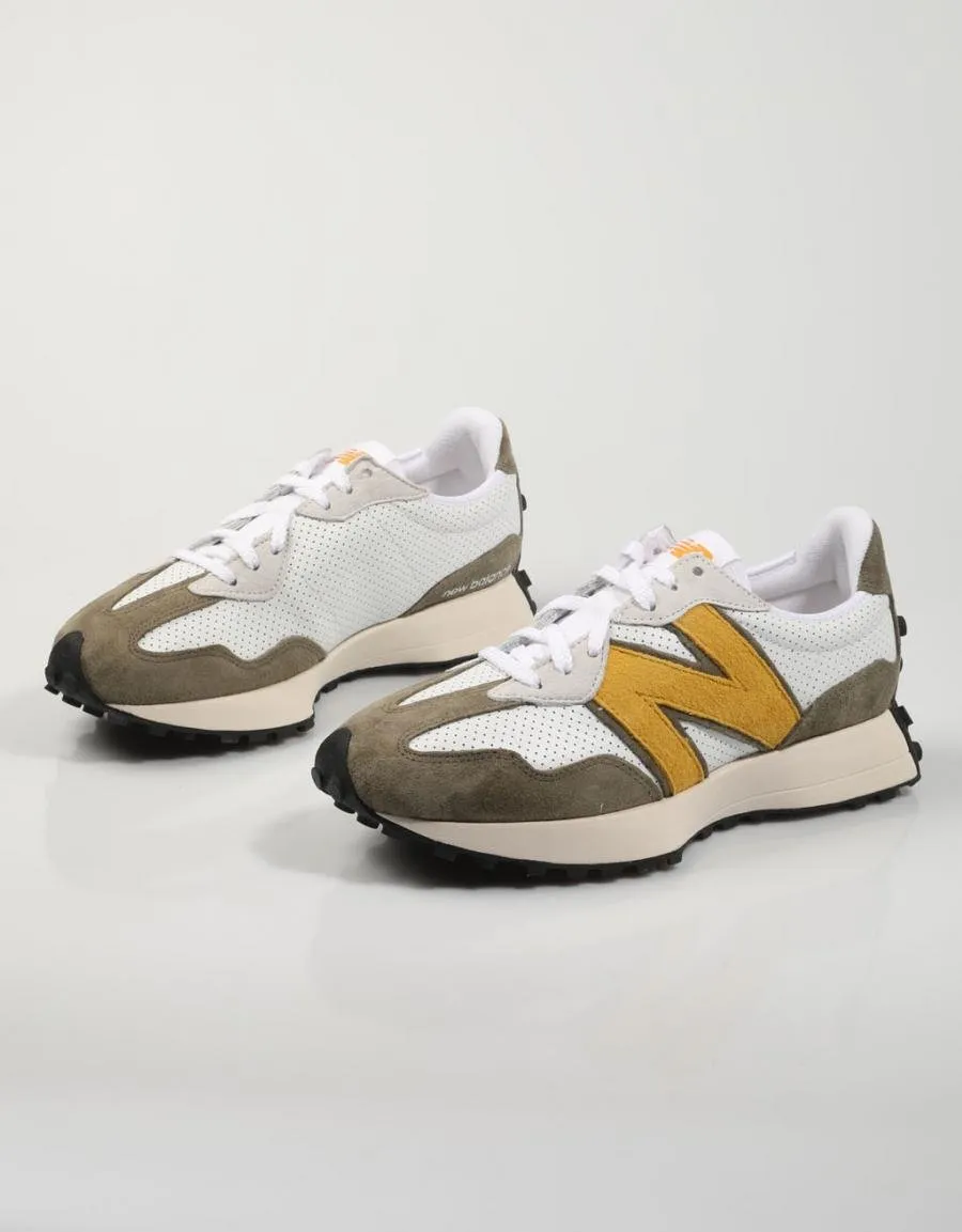  sneakers NEW BALANCE Ms 327 PO-WHITE/GREEN 77720