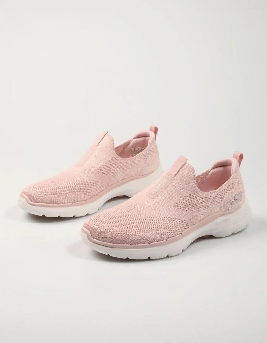  sneakers SKECHERS 124502 Gowalk 6 Glimeri en Pink 77565