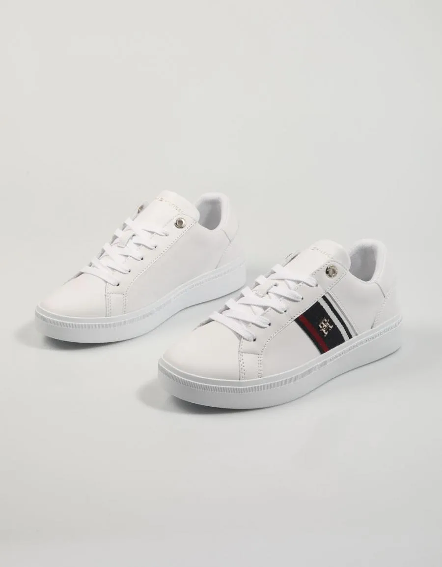  sneakers TOMMY HILFIGER Corp en White 83047