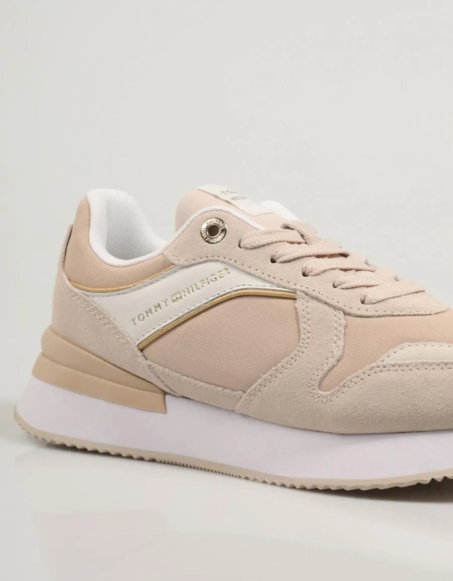  sneakers TOMMY HILFIGER Elevated Feminine Runner en Beige 83057