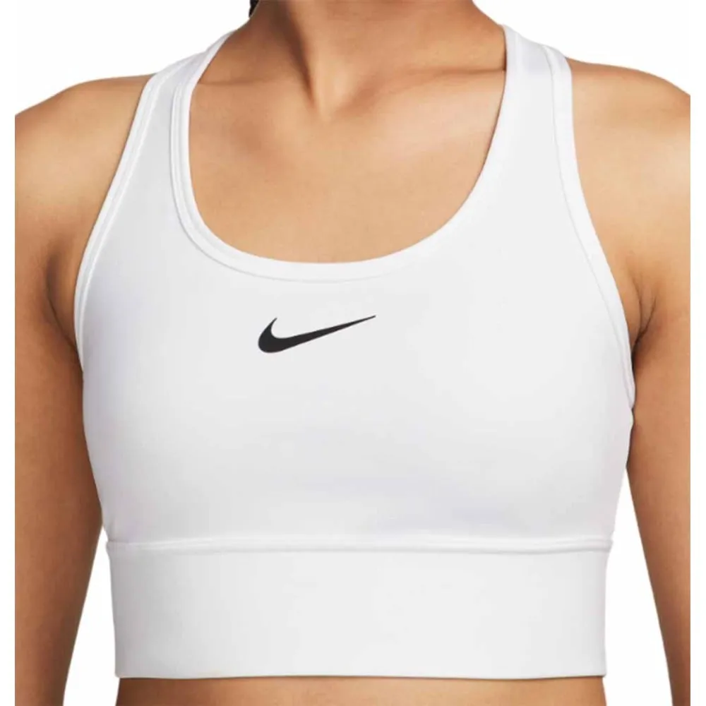 Sujetador Nike Swoosh Medium Support Long White