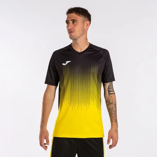 Tiger Iv Short Sleeve T-Shirt Yellow Black