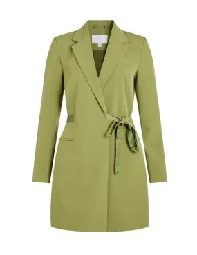 Vestido blazer Vila Mya verde para mujer