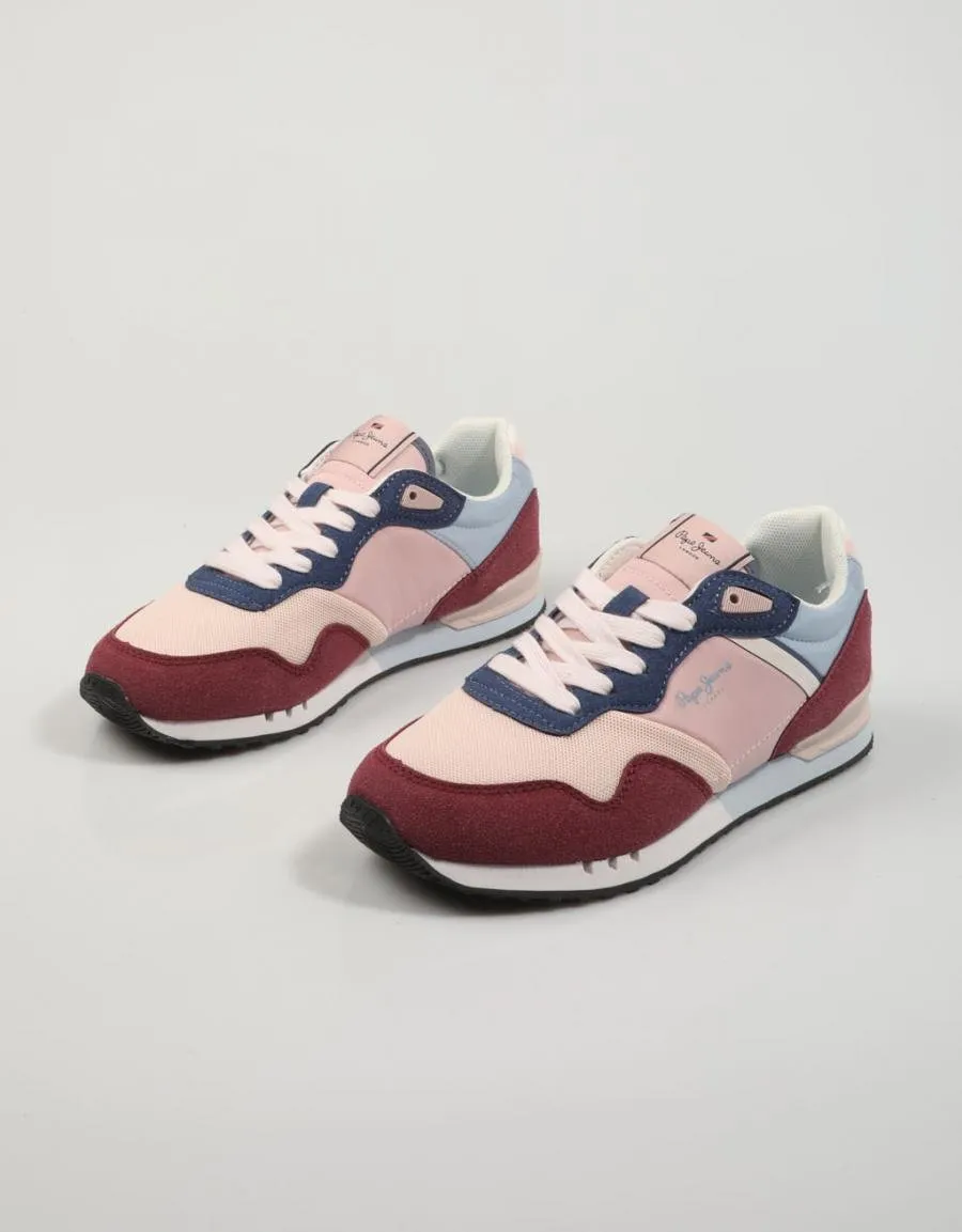  zapatillas PEPE JEANS London Classic G Pgs30585 en Rosa 83117