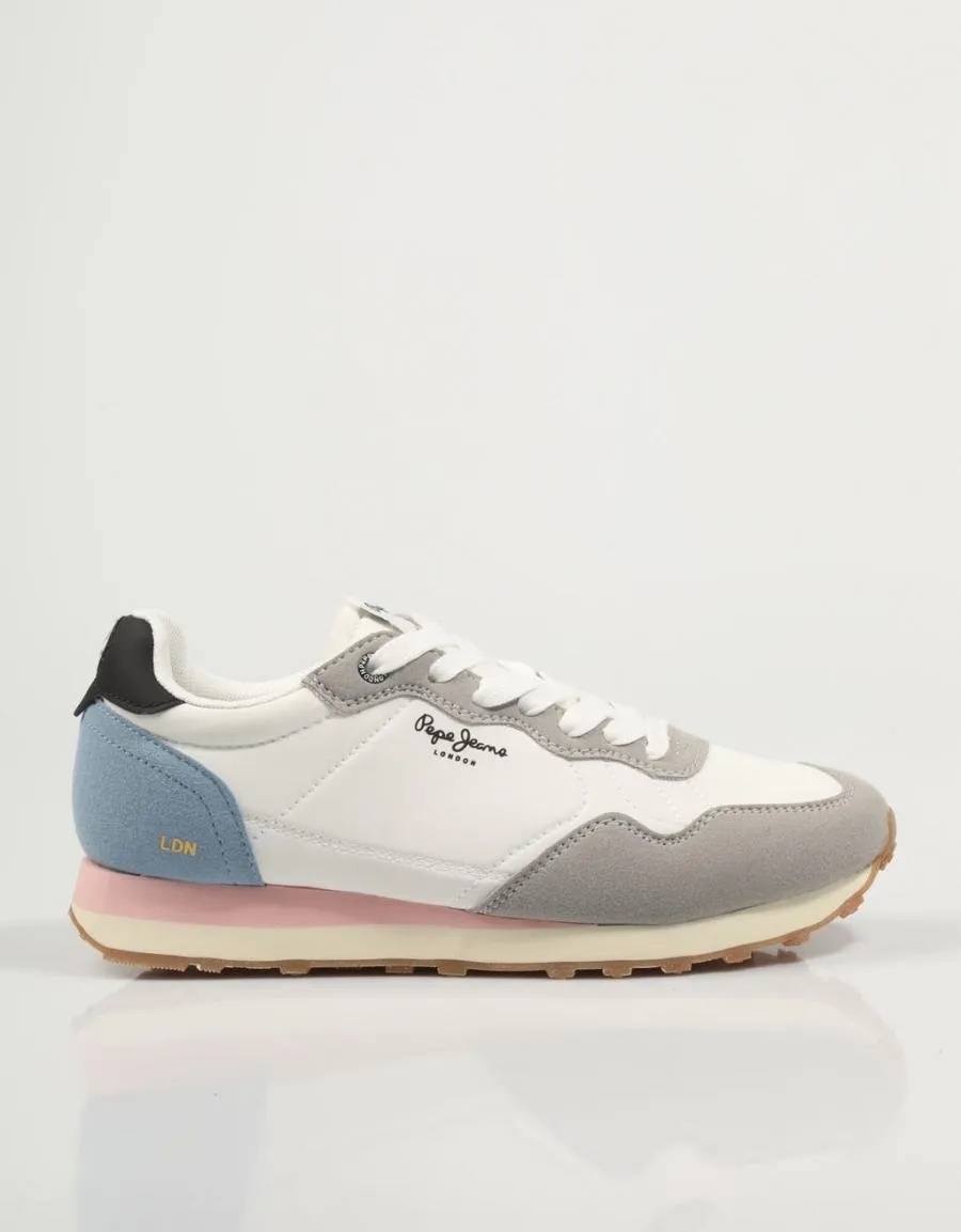  zapatillas PEPE JEANS Natch One W Pls31519 en Blanco 83104